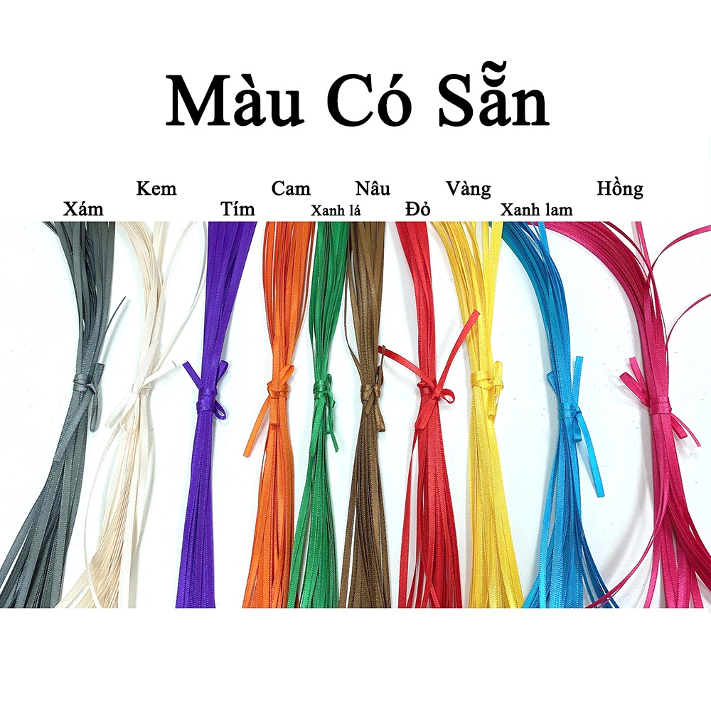 Trang trí dây satin ribbon_2mm