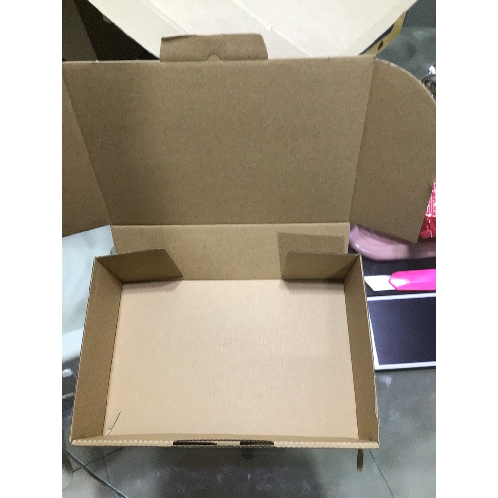 Hộp 25x17x7 cm - 20 hộp carton giá rẻ có nắp gài chịu lực tốt (ảnh thật)