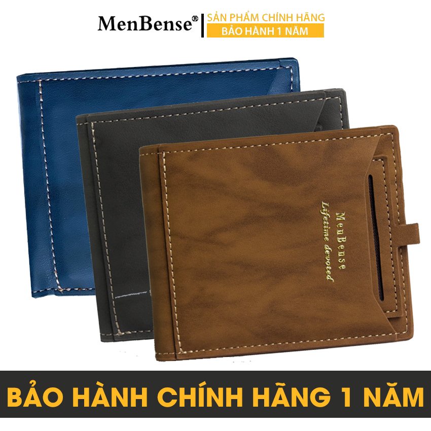 Ví Nam Da Bò Đốt Không Cháy (Ví Đứng) chính hãng Menbense ( Bảo hành 12 tháng )