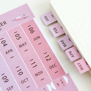 Bullets - set 8 tấm sticker thời gian