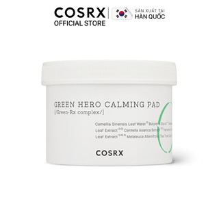 Bông Tẩy Da Chết Cosrx One Step Green Hero Calming Pad