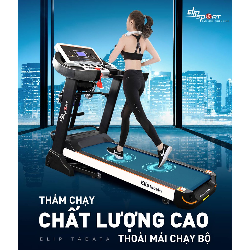 MÁY CHẠY BỘ ĐIỆN ĐA NĂNG ELIP TABATA