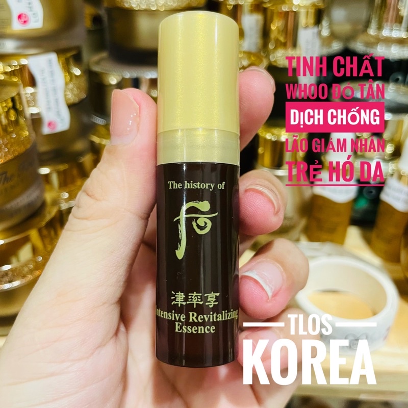 Tinh Chất Giảm Nhăn Whoo Đỏ Intensive Revitalizing Esence 5Ml