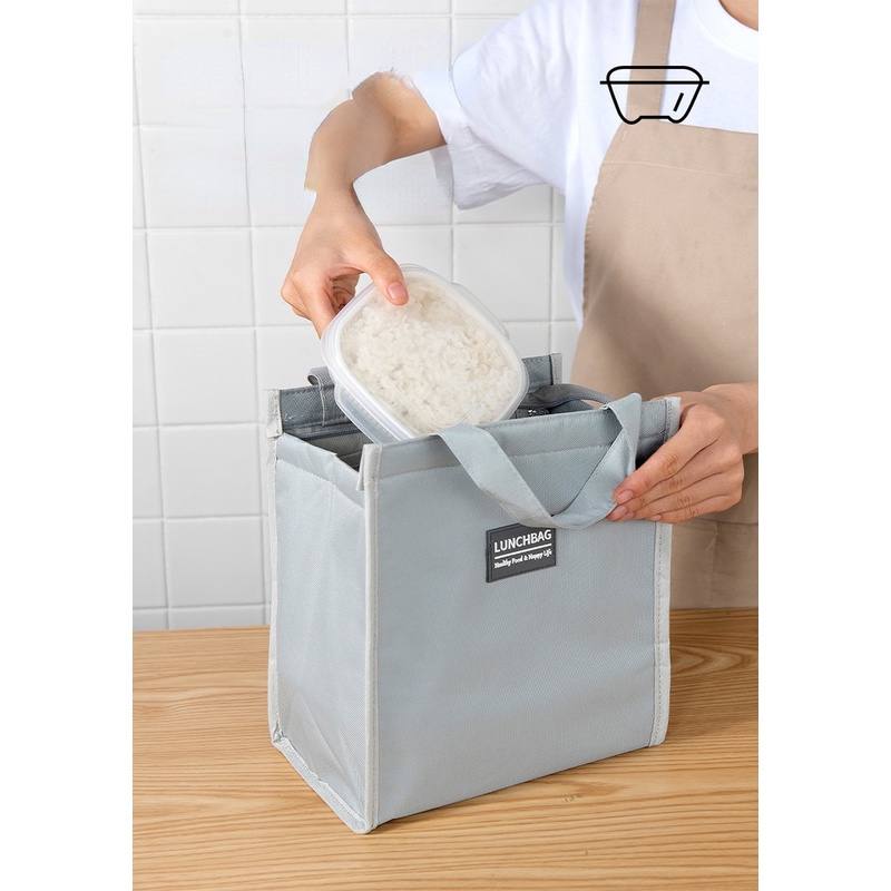 Hộp Đựng Cơm Trưa Giữ Nhiệt Tiện Dụng Cho Tủ Lạnh
