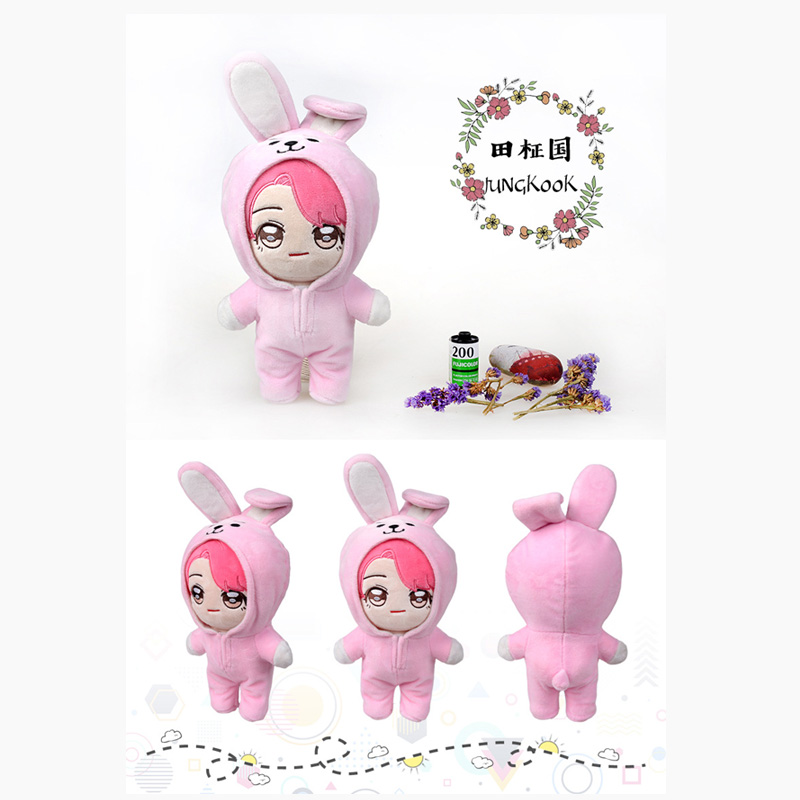 Búp bê nhồi bông hình thành viên nhóm nhạc BTS 20cm