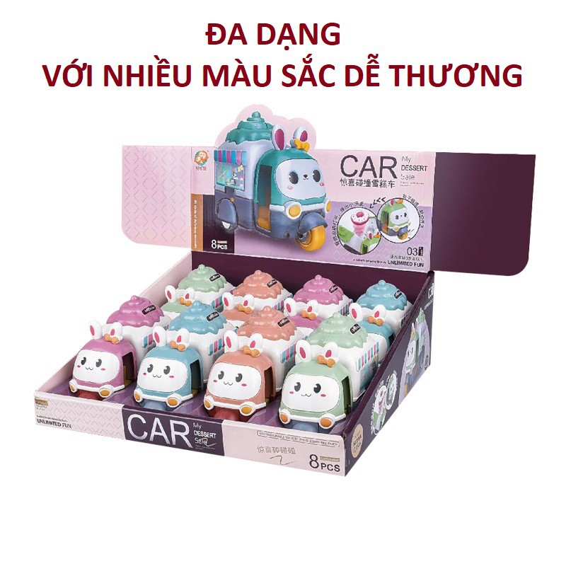 đồ chơi Xe kem biến hình tự động hottrend 2021 cho bé ( chạy bánh đà )
