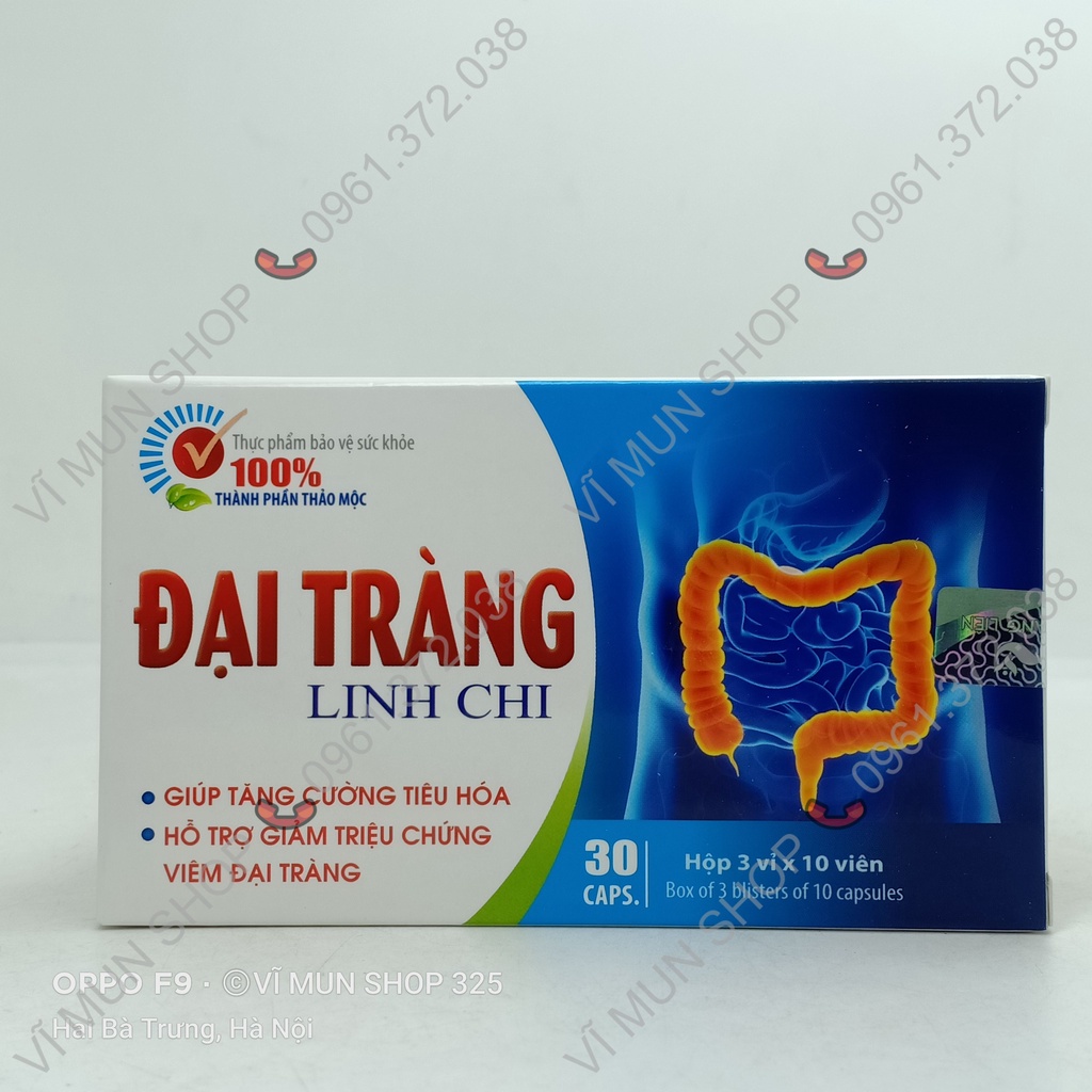 Đại tràng Linh Chi hộp 30 viên