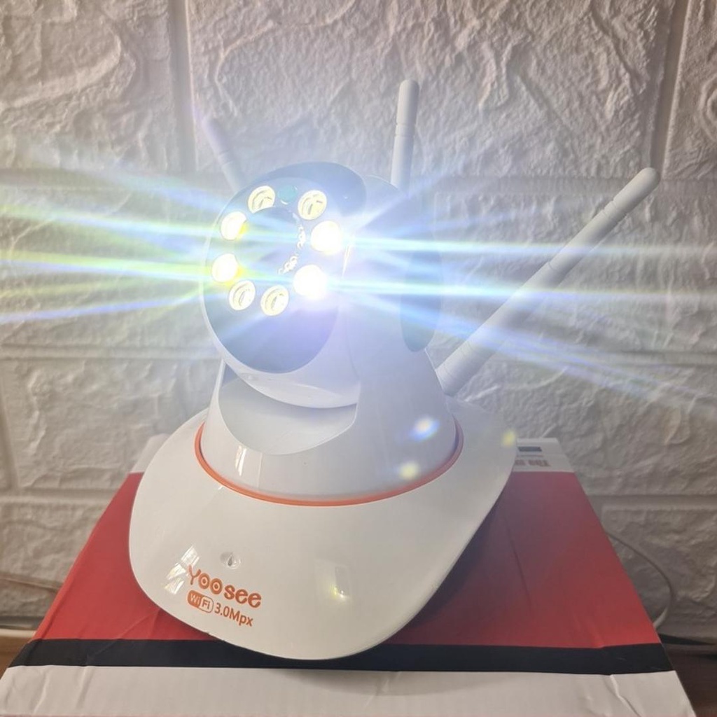 Camera Wifi YOOSEE 8 LED 3.0Mp Full HD, Đàm thoại 2 chiều, Quay màu ban đêm | BigBuy360 - bigbuy360.vn
