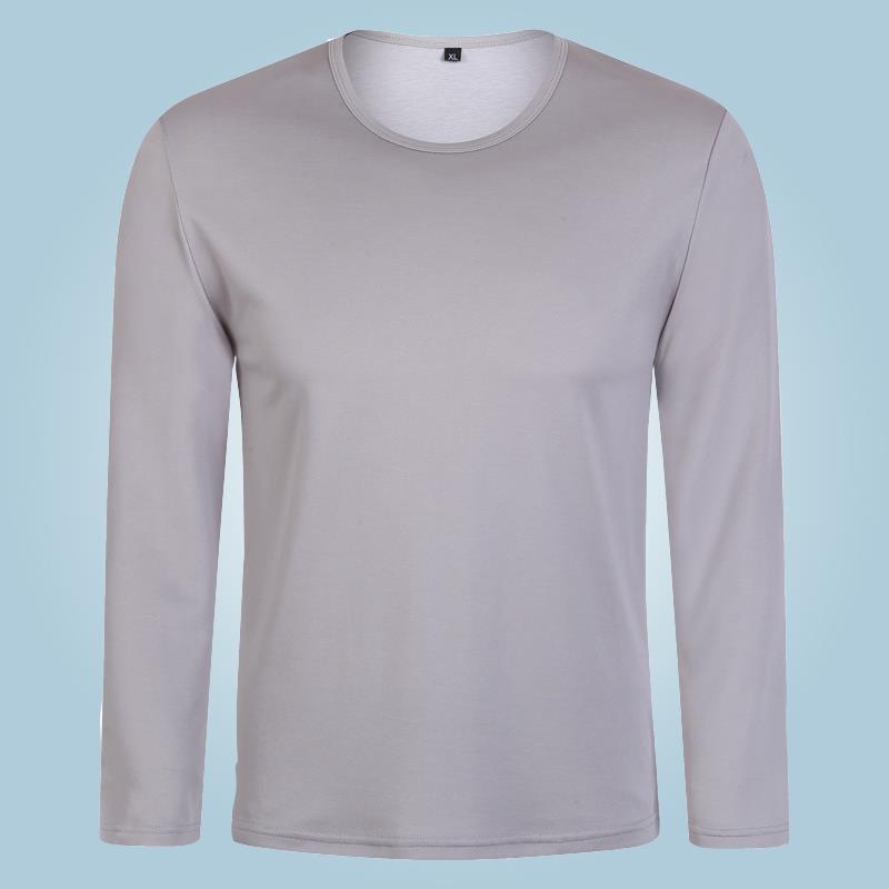 Áo thun tay dài cổ tròn chống thấm nước khô thoáng nhanh thời trang cho nam