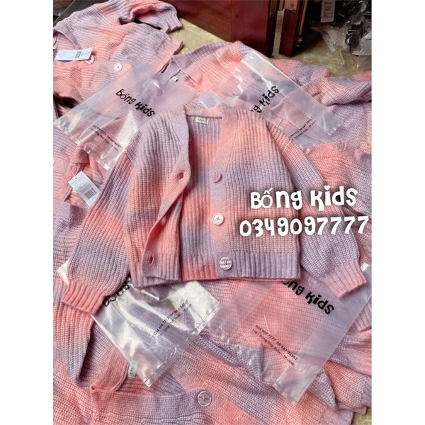 Áo Cardigan Bé Gái Ombre Hồng F&F