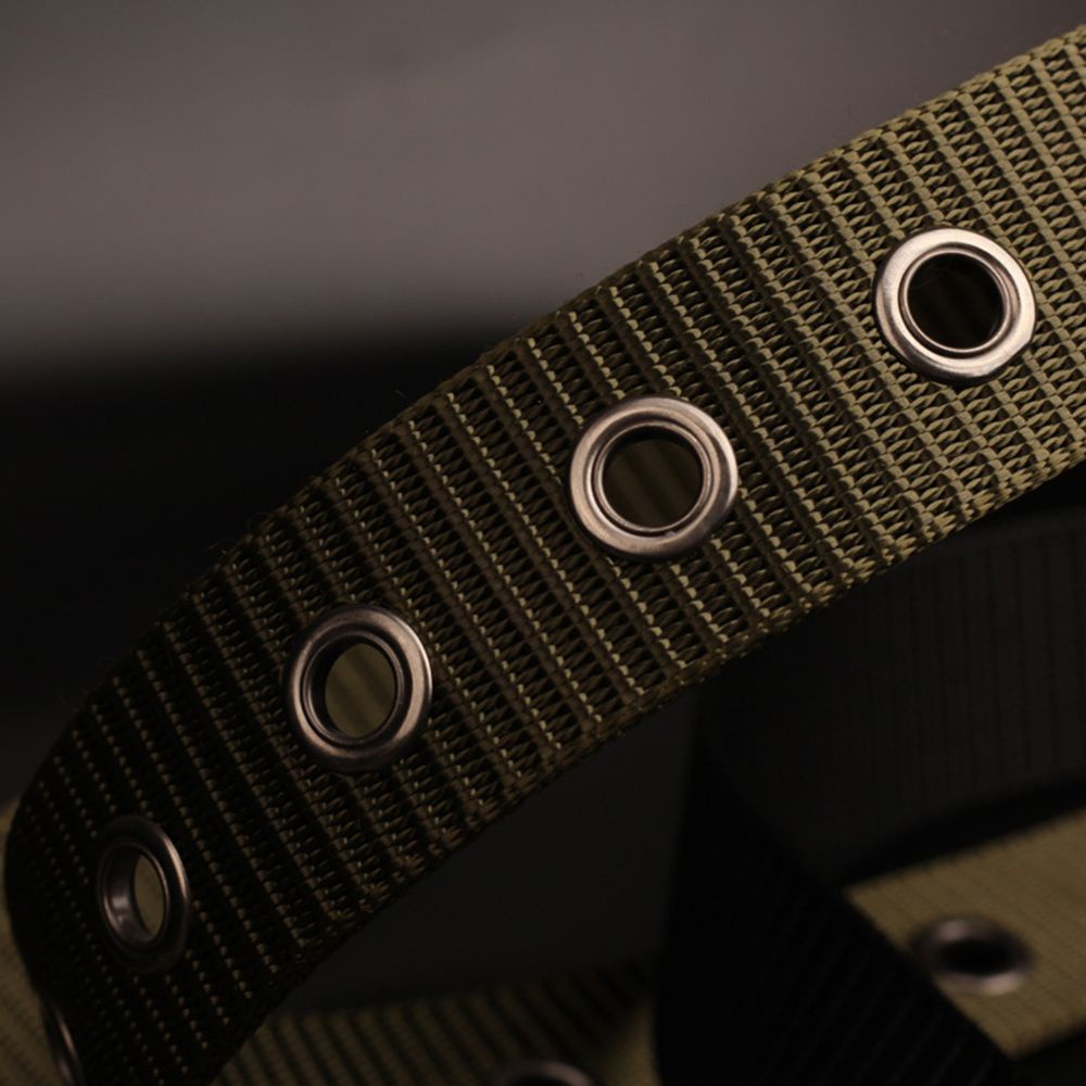 Thắt lưng vải canvas khóa cài tự động thời trang cho nam