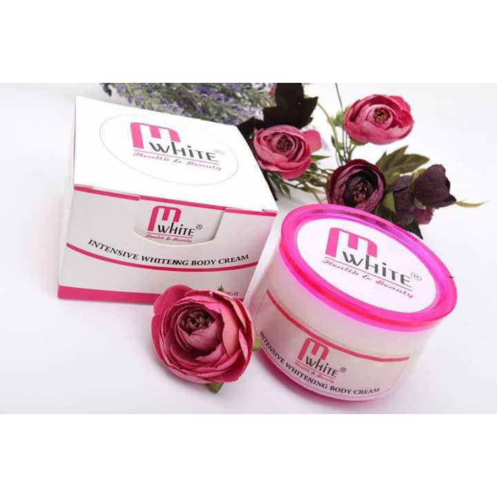 Kem dưỡng trăng da toàn thân M WHITE - WHITENING BODY CREAM