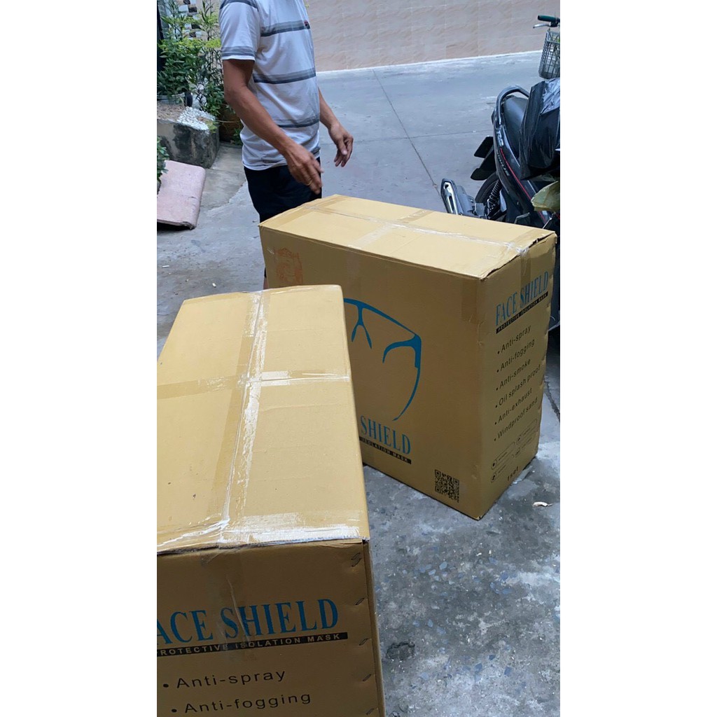 Kính chống giọt bắn kính bảo hộ trong suốt an toàn không mờ hàng chính hãng