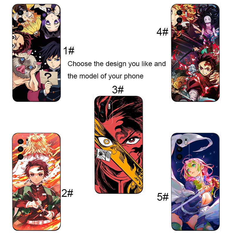 Ốp Điện Thoại Mềm Hình anime demon slayer Cho Samsung Galaxy S22 Plus Note 20 Ultra 10 9 8 Plus Lite JE109 Mới