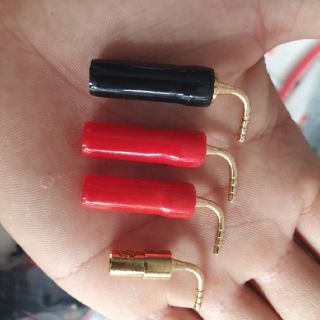 Jack mỏ chim đen đỏ , giúp tăng độ tiếp xúc  Combo 2 cặp