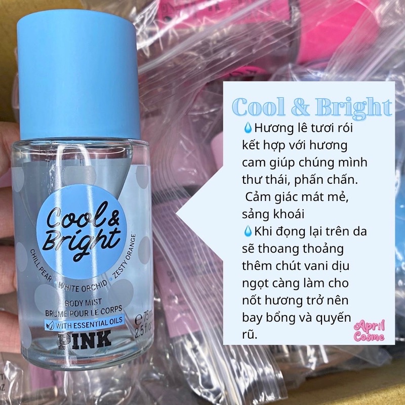 XỊT THƠM VICTORIA’S SECRECT DÒNG PINK