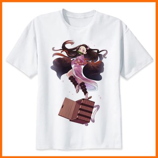 (3 HÌNH) ÁO THUN ANIME NEZUKO NAM NỮ, Có size Trẻ Em, Vải Poly Thái Mặc Mát Co Dãn 4 Chiều, Size Từ 7kg Đến 90kg
