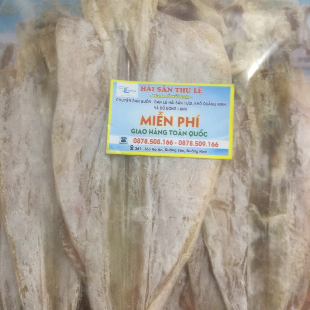 [500G] - MỰC KHÔ TO/ MỰC CÂU QUẢNG NINH LOẠI DÀY NGỌT NHẤT - HẢI SẢN THU LỆ | BigBuy360 - bigbuy360.vn