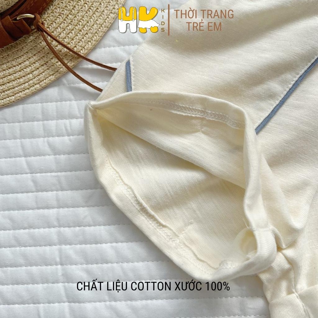 Quần short cho bé trai HK KIDS chất cotton xước mềm mại co giãn 4 chiều cho bé từ 13-25 kg