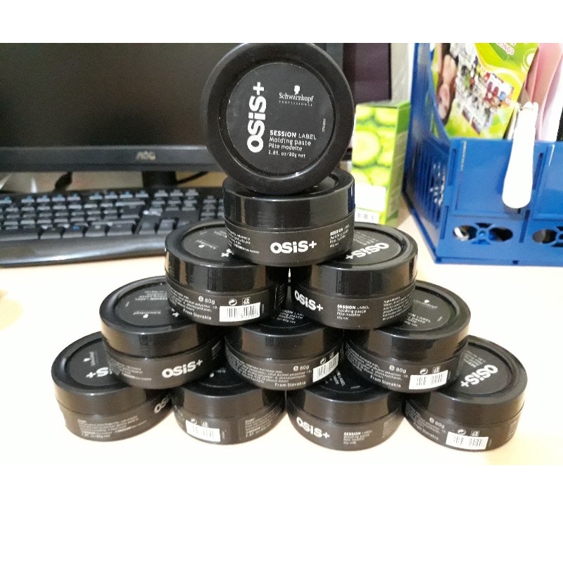 Sáp Vuốt Tóc Nam Osis Đen
