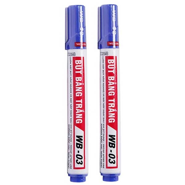 Viết lông, Bút lông bảng Thiên Long WB 03 Viết lông bảng Đủ 3 Màu XANH-ĐỎ-ĐEN