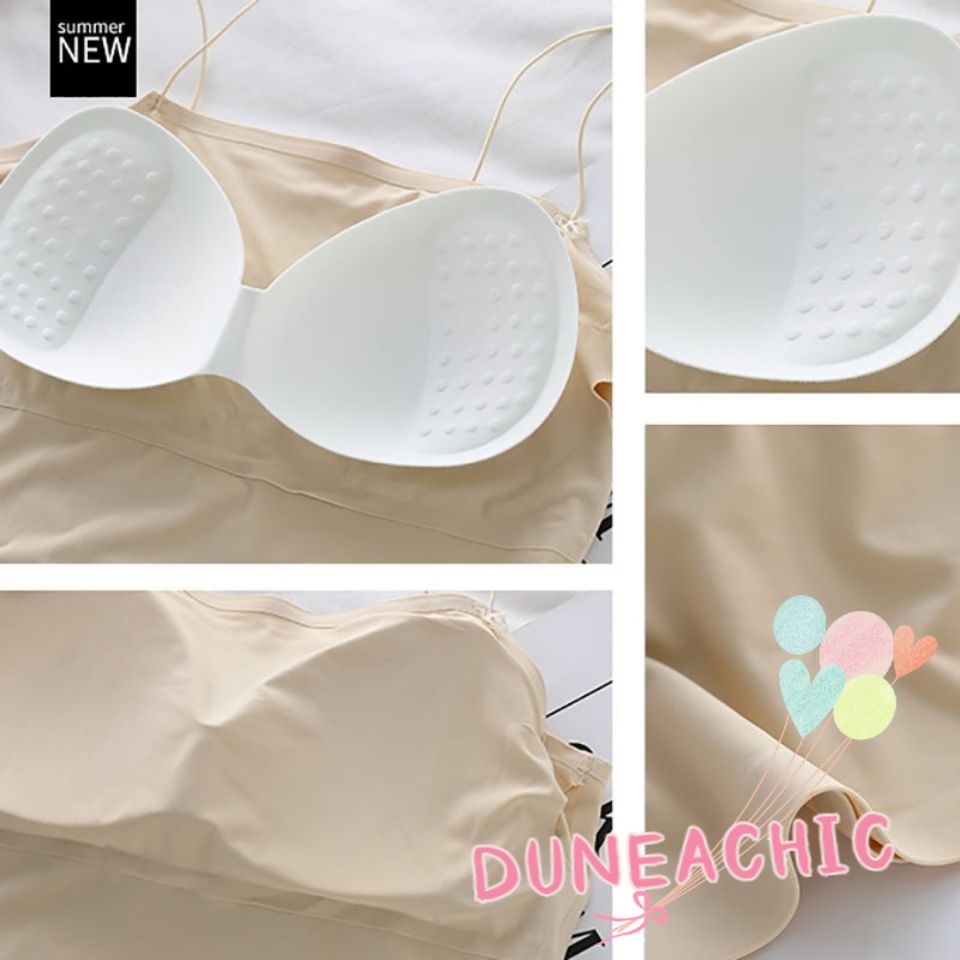 DUNEA Quần Lót Lụa Trơn Màu Xinh Xắn Dành Cho Nữ