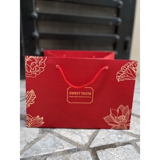 Set 10 vỏ túi đựng vừa hộp mica 4 bánh trung thu hiện đại.