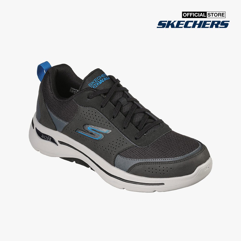 SKECHERS - Giày sneaker nam GOwalk Arch Fit Recharge 216122-BKBL