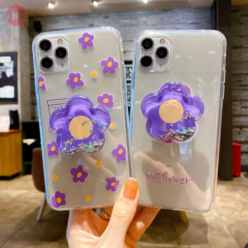 Ốp điện thoại dẻo hình hoa cho Samsung Galaxy A9 A6Plus J4 J6 J8 J2Pro 2018 J2Core J1 ACE J2 J5 J7 Prime J4 J6 J7 Plus C8