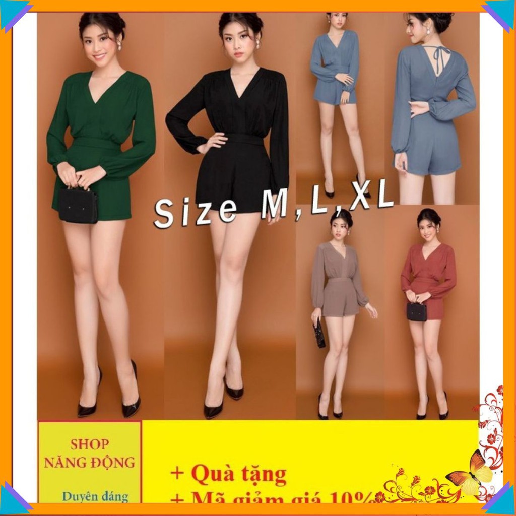 Jum Ngắn 🌸FREESHIP🌸 Jum Short cổ V tay dài xinh xắn TJ921
