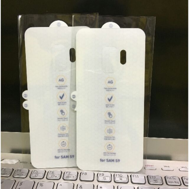 Dán PPF AG nhám chống vân tay Galaxy S9(mặt sau) tặng phụ kiện dán