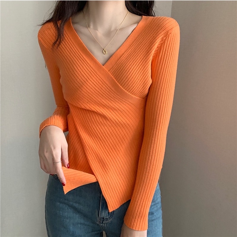 Áo len cổ vạt | BigBuy360 - bigbuy360.vn