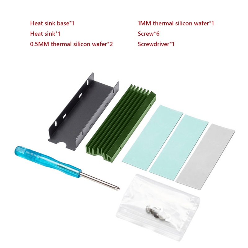 Đế Tản Nhiệt Cho Ổ Cứng M.2 SSD M2 NVME 2280