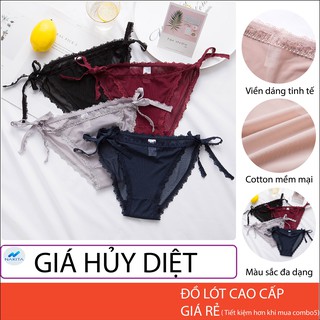 Quần lót nữ Quần lót ren nữ dây sườn xuyên thấu phong cách sexy gợi cảm siêu đẹp QL11 - NAKITA.VN