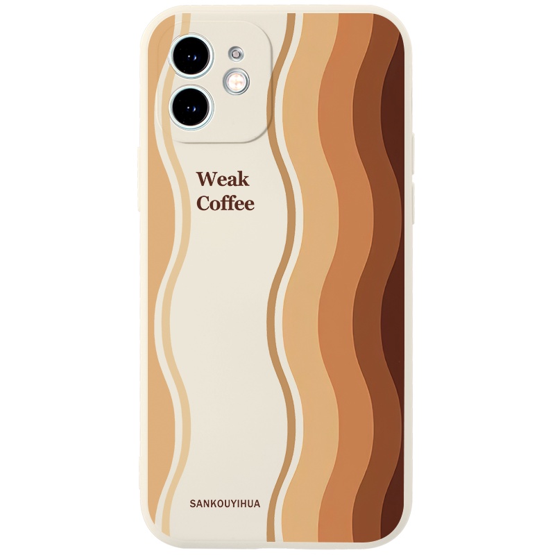 Ốp lưng JURSUE mềm viền vuông hình độc lạ đen Cho iPhone 14 13 12 11 Pro Max SE 2020 X XR XS 8 7 ip 6S 6 Plus Y2202