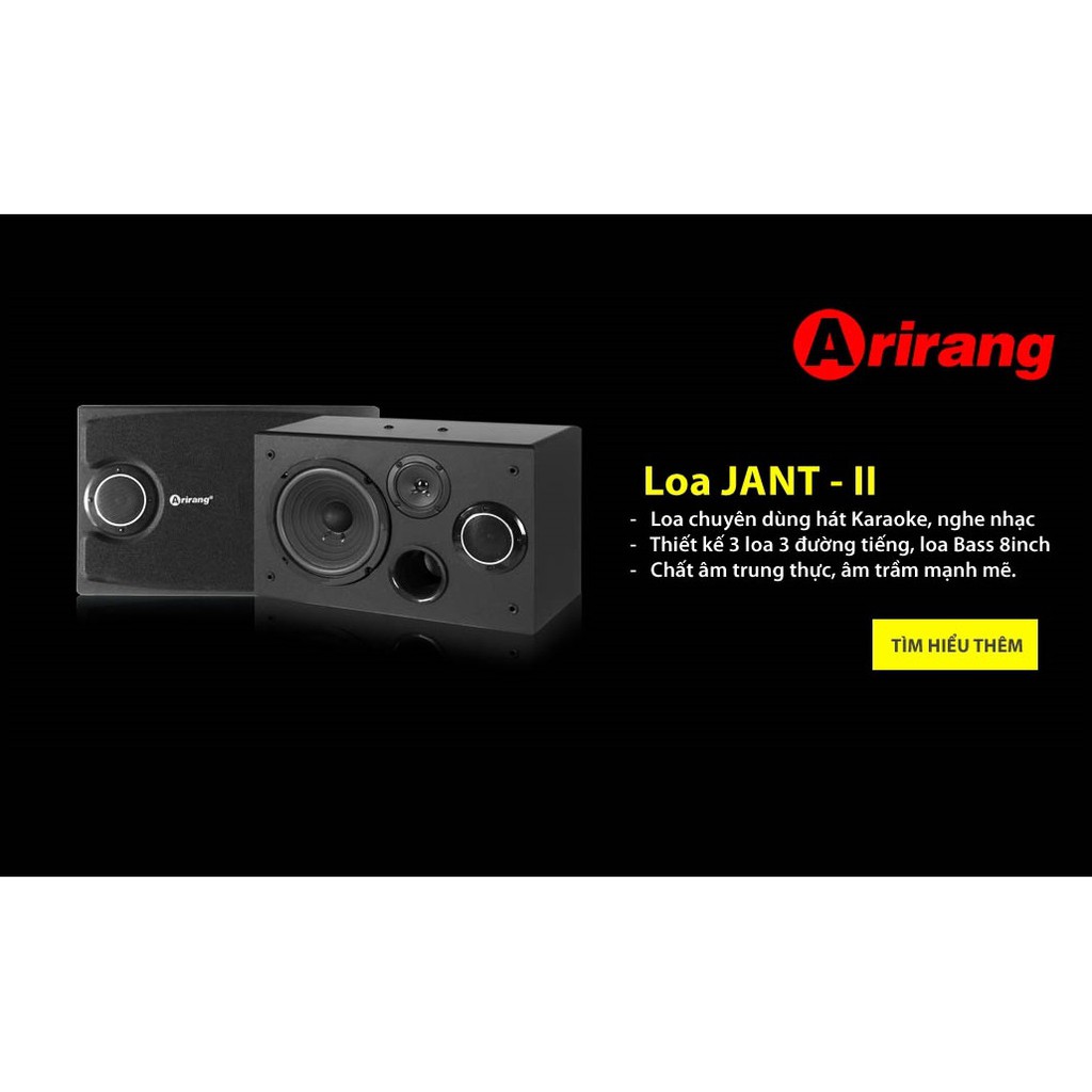 Loa Arirang Jant-II (Đen)