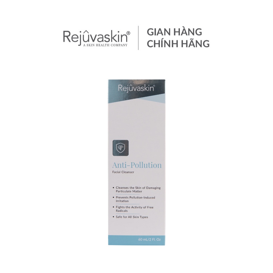 Sữa rửa mặt chống ô nhiễm Anti-Pollution 60ml của REJUVASKIN