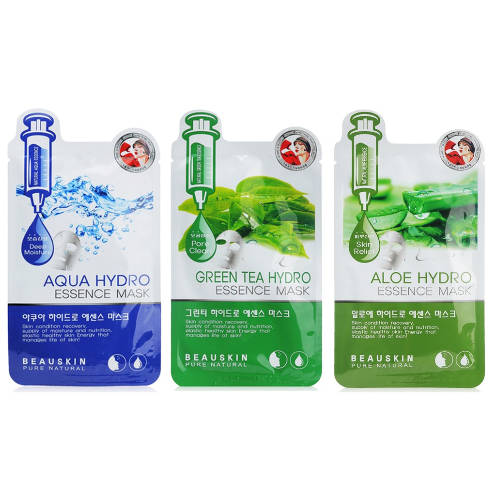 Mặt nạ trắng da Beauskin Essence Mask Hàn Quốc 20ml
