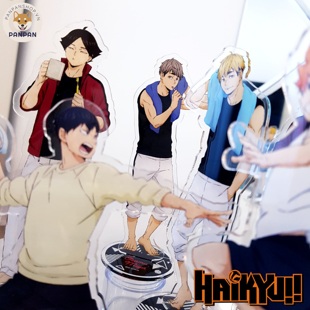 Mô Hình Standee Haikyuu Đồ Ngủ (15cm)