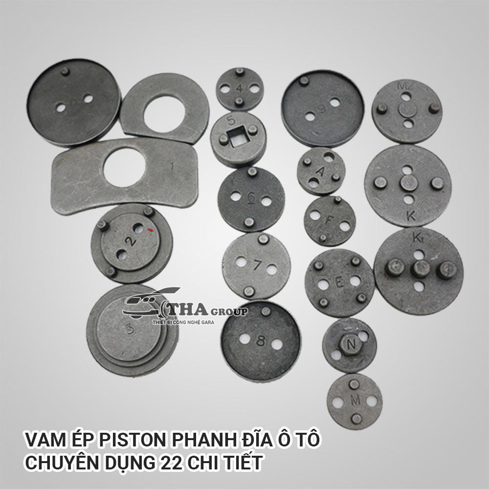 Vam Ép Piston Phanh Đĩa Ô TÔ Chuyên Dụng 22 Chi Tiết