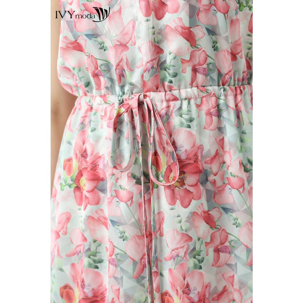Đầm lụa đuôi cá IVY moda MS 41M7338