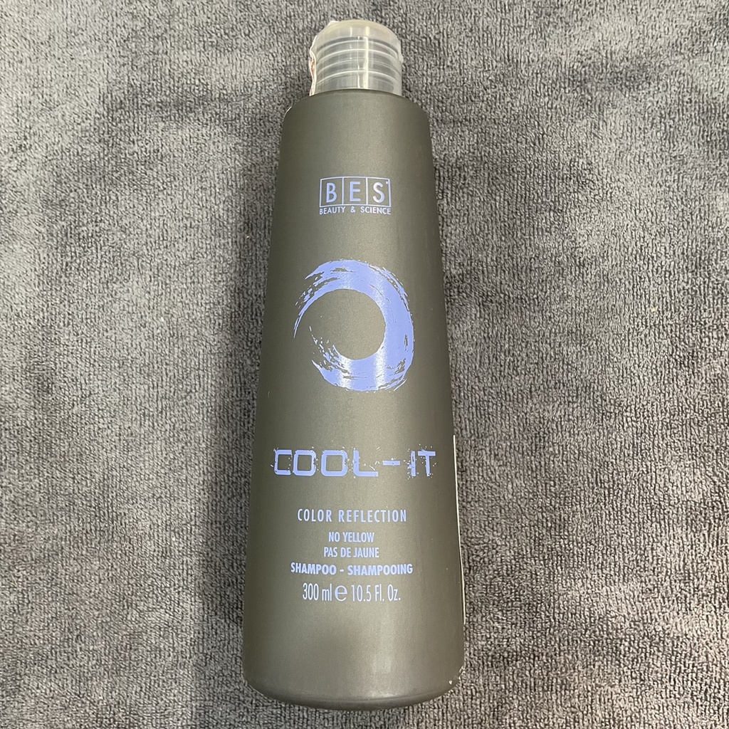 Dầu gội tím hỗ trợ ánh sắc vàng Cool It Shampoo Bes 300ml ( khử ánh vàng) ( New 2022 )