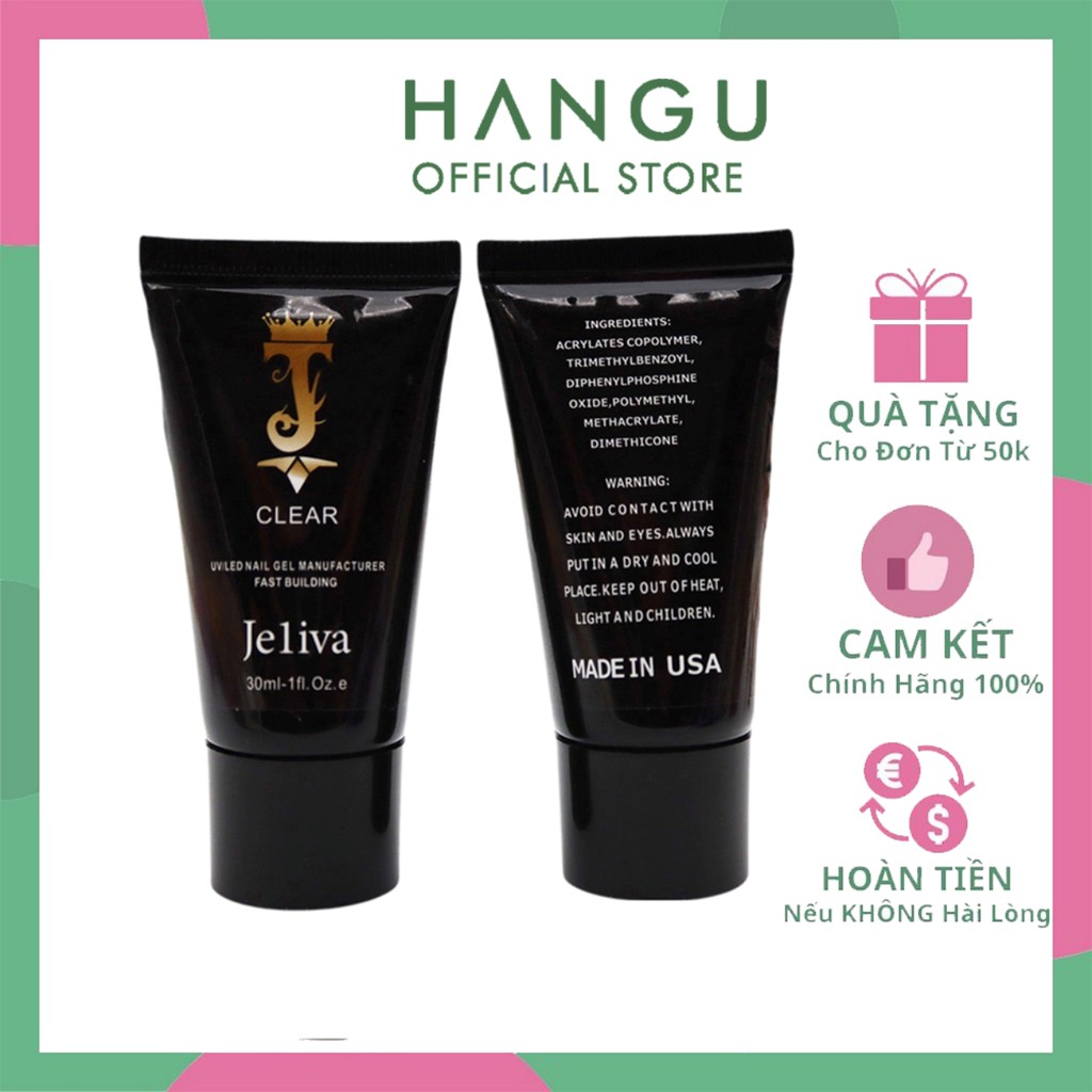 Gel gôm đắp móng jeliva