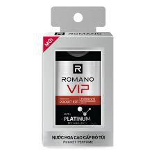 Nước hoa Cao Cấp bỏ túi Romano 18ml dạng xịt mẫu mới