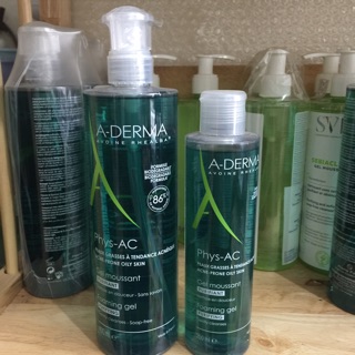 Sữa rửa mặt Aderma Phys-Ac