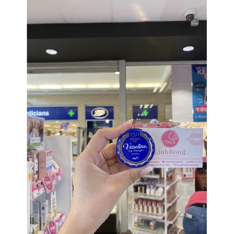 SON DƯỠNG MÔI VASELINE HŨ TRÒN (HÀNG UK)