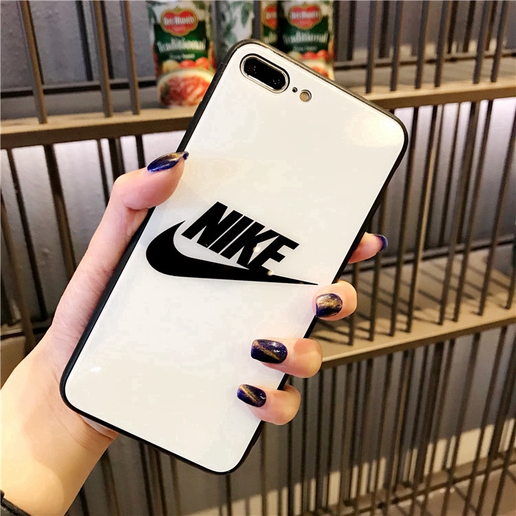 Ốp điện thoại kính cường lực in logo Nike cho OPPO F11 Pro F9 F5 A3S A3 A7 A9 A73 A79 A77 F1S A59 A57 R17 R11S R11 Plus