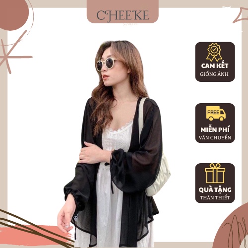 Áo Khoác Von Cardigan Mỏng Mềm Cheekehouse Mã 1120