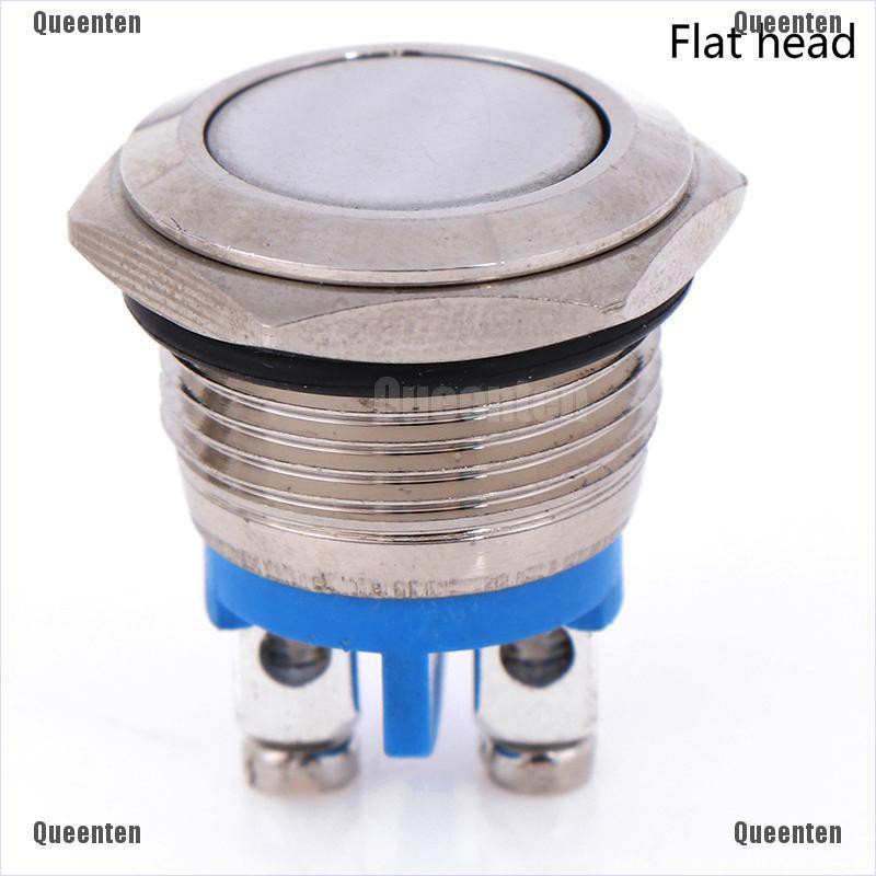 Công tắc nút nhấn 16mm bằng chất liệu kim loại thiết kế tự khởi động lại