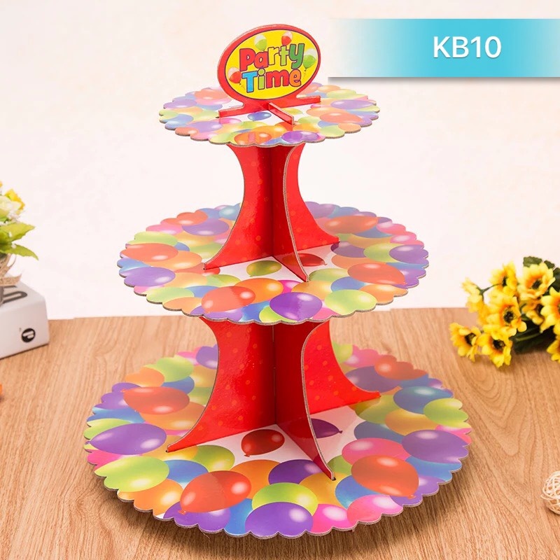 (NHIỀU MẪU) Kệ Đựng Bánh Cupcake sinh nhật siêu xinh
